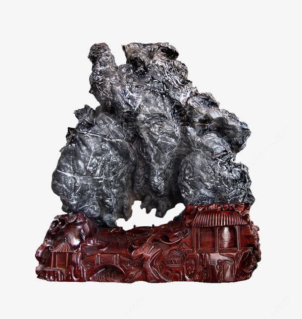 天下為公 靈璧奇石擺件高清素材，典藏藝術(shù)與自然之美